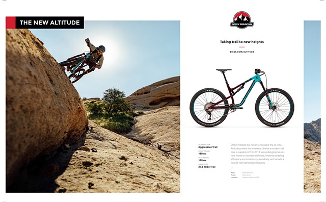 Wade Simmons for Rocky Mountain Bicycles