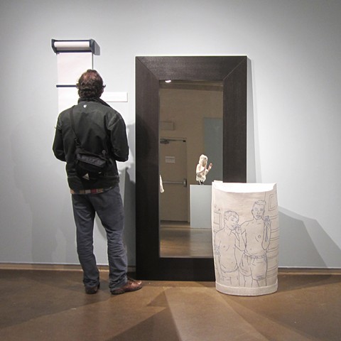 Untitled (Trash Can) Installation View