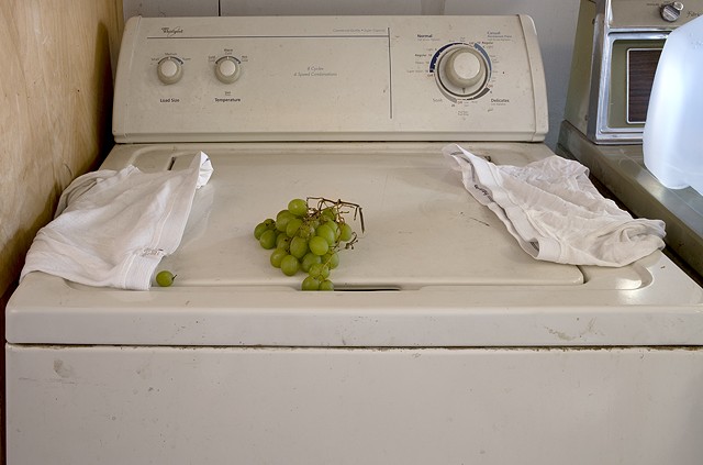 Still Life with Tightie Whities and Forgotten Grapes

