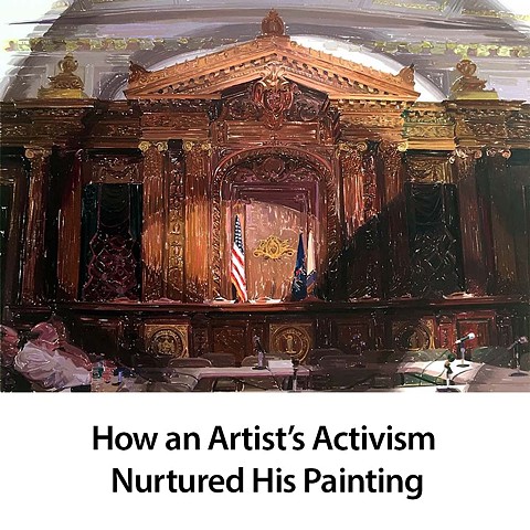 How an Artist’s Activism Nurtured His Painting