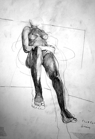 Figure Study from Life Drawing Session