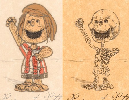peppermint patty example side by side