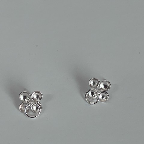 Superstition/tradition post earrings