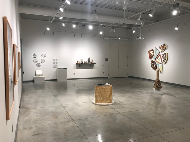 Exhibition installation at Norman Hall Gallery of Art, Arkansas Tech University, Russellville, AR. Jan. - Feb. 2019