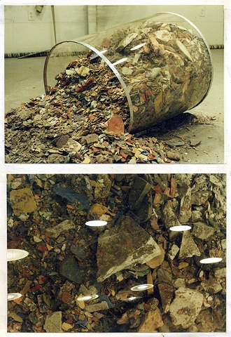 Residue Container After Spill