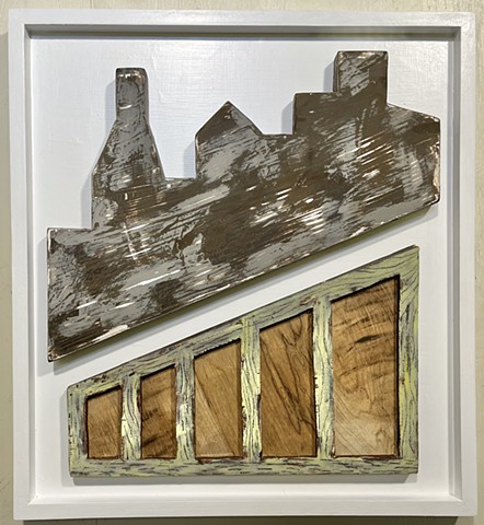 Skyline and Gable templates in wood frame
