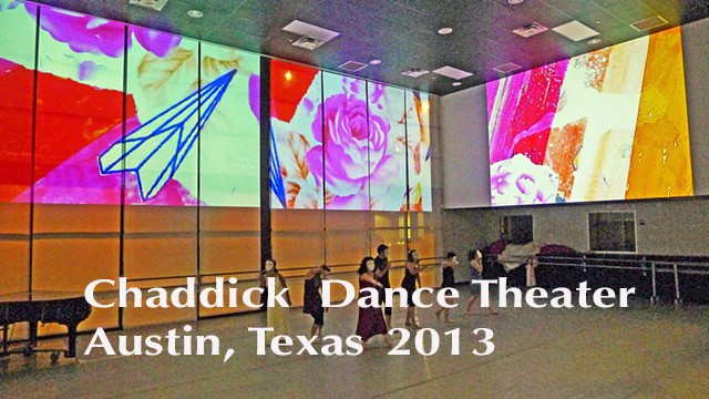Chaddick Dance Theater 2013 / image projection series
