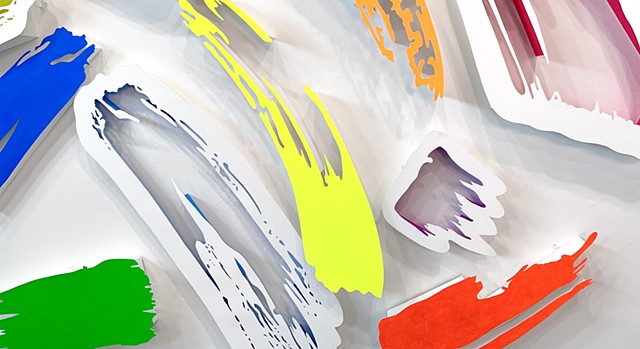 "Lindsay McCulloch: Double Rainbow", Ro2 Art, installation 5