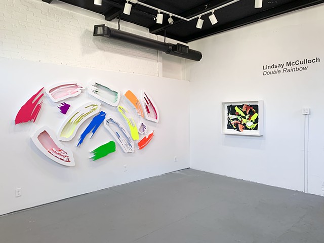 "Lindsay McCulloch: Double Rainbow", Ro2 Art, installation 1