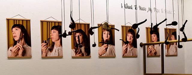 I Want To Have My Pipe & Smoke It

Installation view of 18 selfies with pipe in ArtSpace at Arti et Amicitiae, Amsterdam, The Netherlands