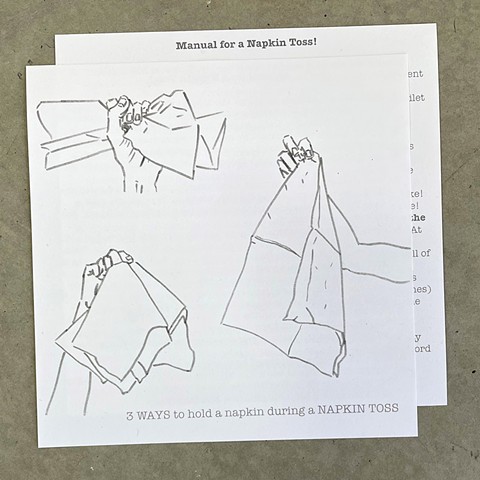 NAPKIN TOSS Instruction Manual [free download]