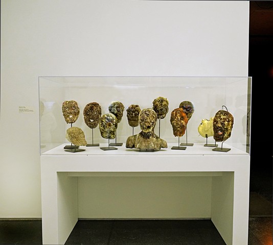 Wasp Heads Group (Shown in situ at the MCA Chicago)