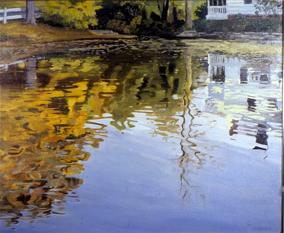 Mill Pond: Autumn Afternoon