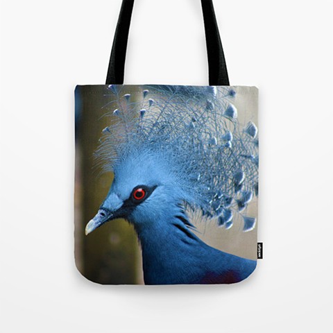 Victoria-Crowned Pigeon Bag