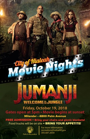 Hialeah Movie nights: Jumanji