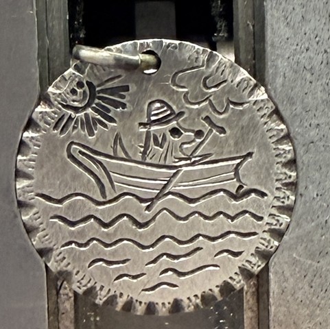 Dog in a Boat Love Token