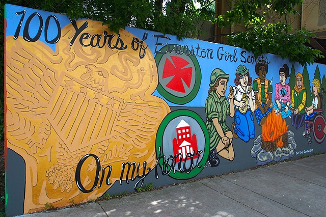 Girl Scouts of America Mural 