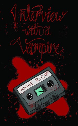 Interview With A Vampire Book Cover Design