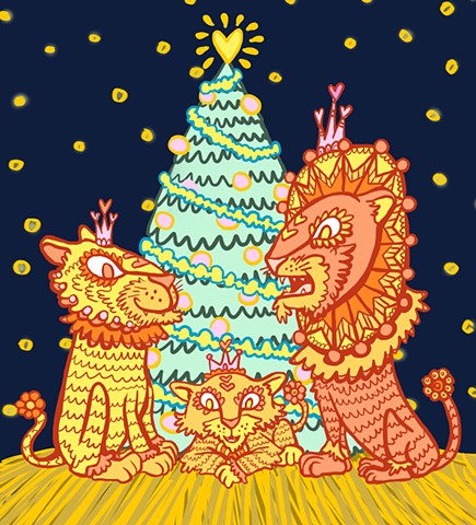 Holiday Lions