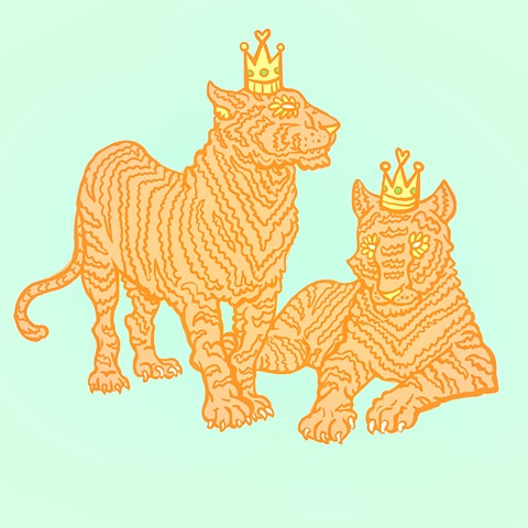 King and Queen Tiger