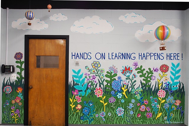 Hands on Learning Mural 