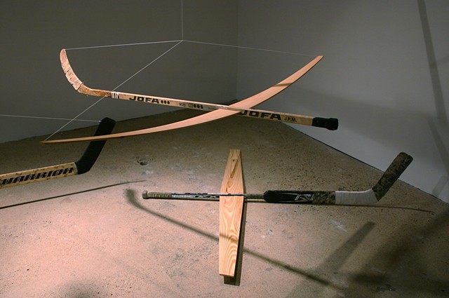 hockey stick art
