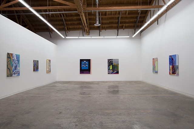installation view of "The Constant Speed of Light"