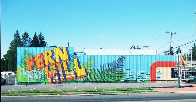 Fern Hill mural