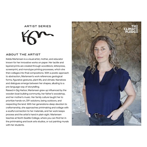 Artist Bio for the Seattle Kraken/The Climate Pledge