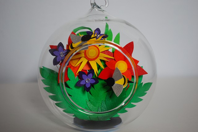 glass globe ornaments