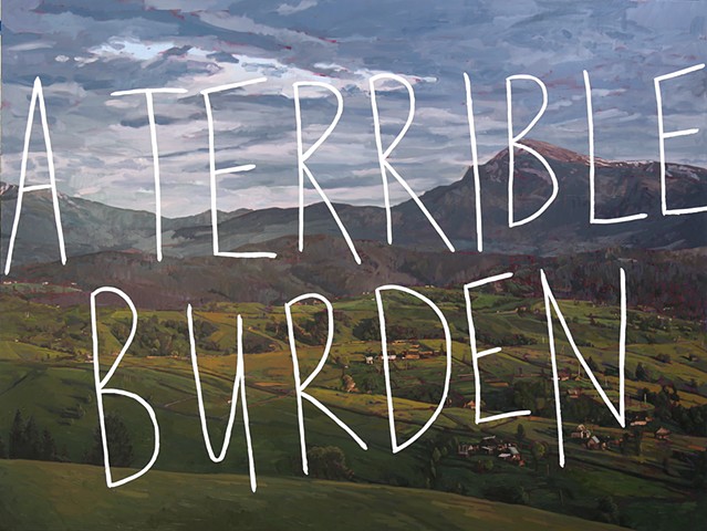 A terrible burden