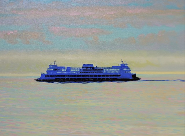 Ferry in thePuget Sound