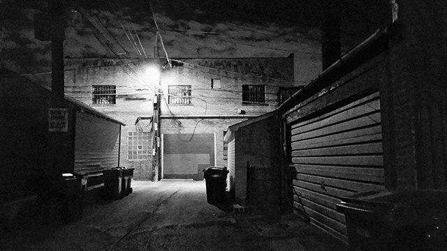 Late Night Alley Shortcut, in Arcadia Terrace