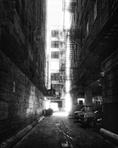 Downtown Alley at Noon