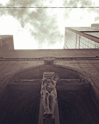 Christ Looking Down on Madison Street at St. Peter's