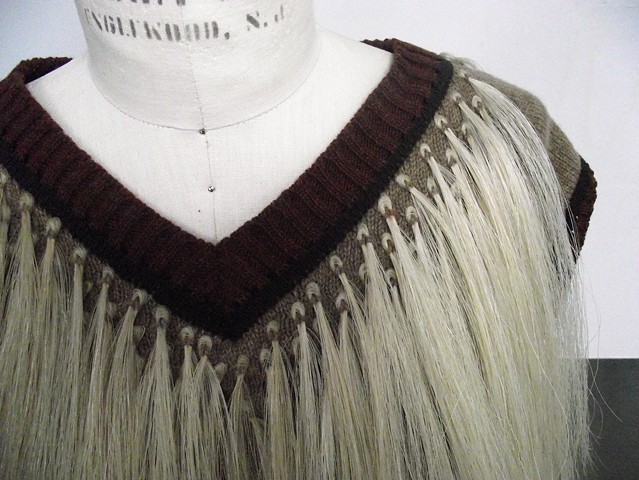 Horse Hair Garment Detail