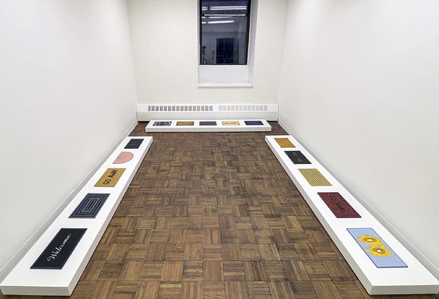 Michael Tarbi - Doormat Paintings