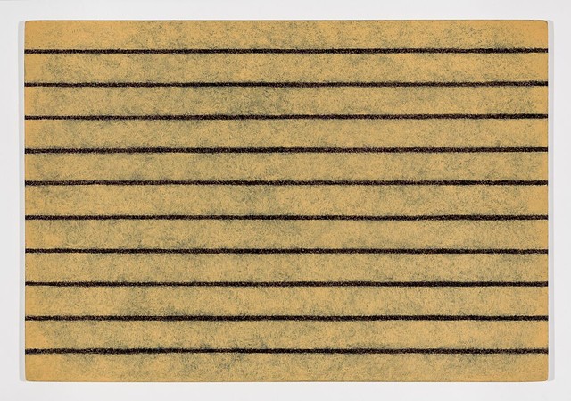 Yellow Striped Doormat