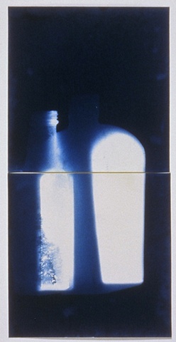 Untitled Photogram, Bottles
