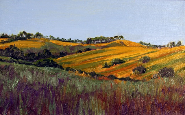 Paso Robles Afternoon 
( view from riverbed)