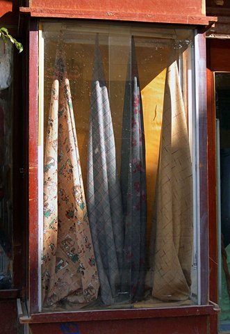 Fabric Store Window, Luxor