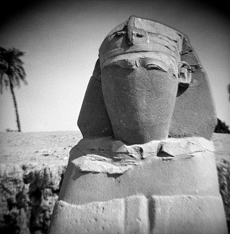 Veiled Sphinx,  Luxor, Egypt