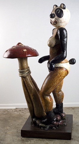 Mushroom Forest Sculpture