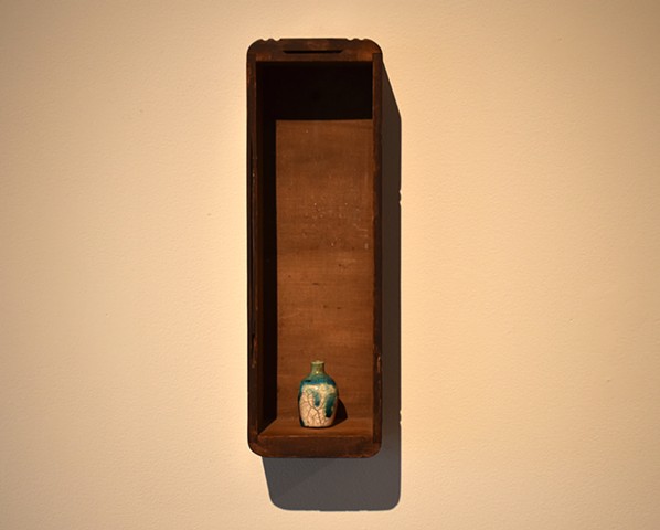 Mourning Box 2/ Ceramic Vase Gift of Hannah Schelb