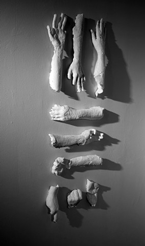 Cast Paper
Life Size Hands
Installed at K Space Contemporary
Corpus Christi, TX