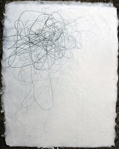 Hand Made Paper with Thread