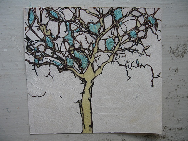 Lisboa Tree Drawing 1