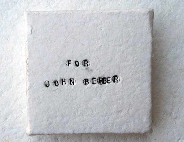 Book for John Berger 2015