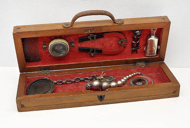 Beverly Rayner, A Traveling Mesmerist’s Toolkit, Museum of Mesmerism