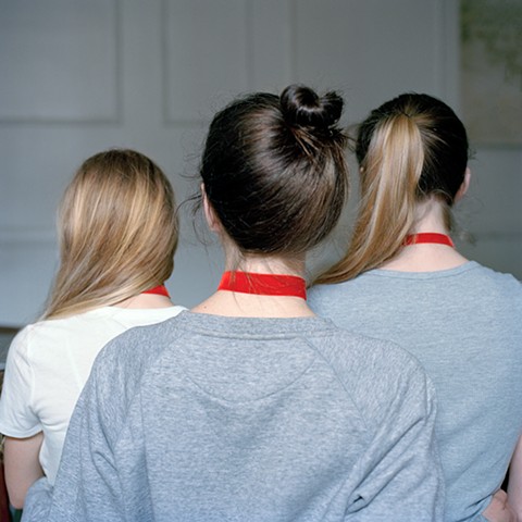 'Red Ribbons' from the series ‘To Bend and To Shape’